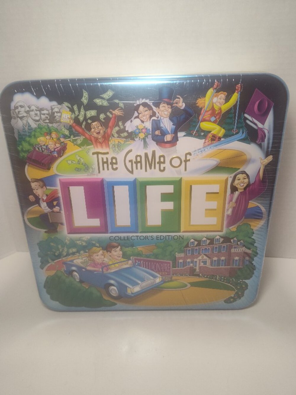 2000 The Game of LIFE Collector's Edition #41952 NEW SEALED Tin Milton Bradley